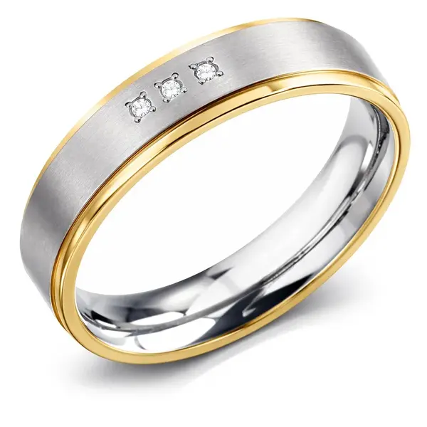 Boccia Titanium Titanový snubní prsten 0134-04 56 mm