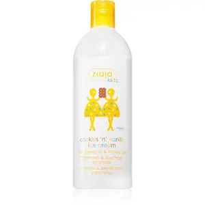 Ziaja Kids Cookies 'n' Vanilla Ice Cream šampon a mycí gel 2 v 1 pro děti od 3let Cookies & Vanilla 400 ml