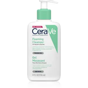 CeraVe Cleansers Foaming Cleanser čisticí pěnivý gel pro normální až mastnou pleť 236 ml