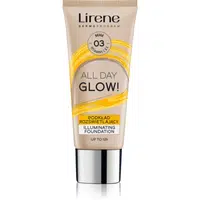 Lirene Vitamin C rozjasňující fluidní make-up pro dlouhotrvající efekt odstín 03 Beige 30 ml