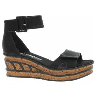 Dámské sandály Rieker 68194-00 schwarz 38