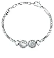 Morellato Námořnický ocelový náramek na přívěsky Drops SCZ1190