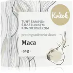 Kvitok Maca tuhý šampon pro řídnoucí vlasy 50 g