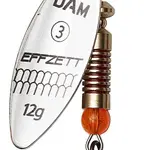 Dam třpytka effzett predator spinner silver-velikost 4 hmotnost 17 g