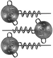Fox rage jigová hlavička corkscrew round jig heads 3 ks-20 g
