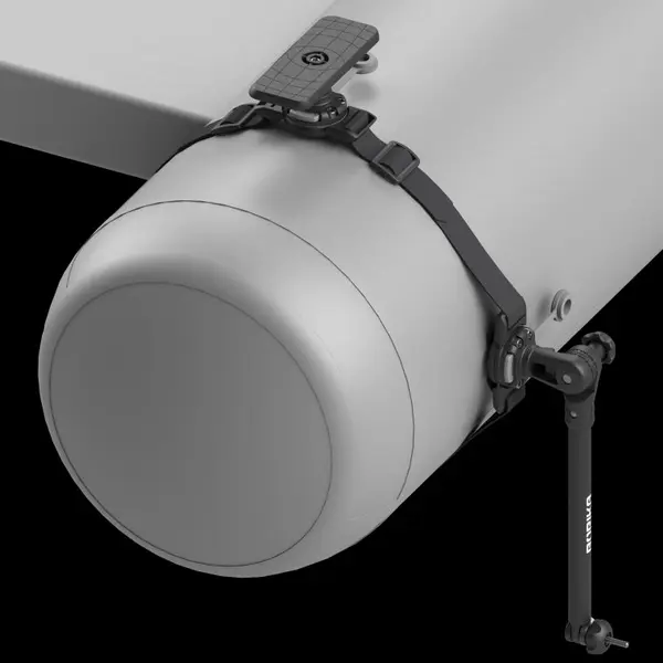 Fasten držák sonaru pro upevnění sondy a obrazovky na válec 164x68 mm