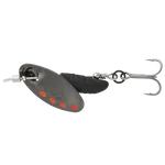 Savage gear třpytka grub spinners silver red black - #2 5,8 g