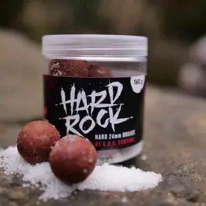 G.b.u. tvrzené boilies v mořské soli hard rock 160 g 24 mm - jack-s