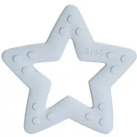 BIBS Baby Bitie Star kousátko Baby Blue 1 ks