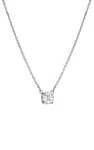 Hot Diamonds Jemný stříbrný náhrdelník s topazem a diamantem Tender DN167