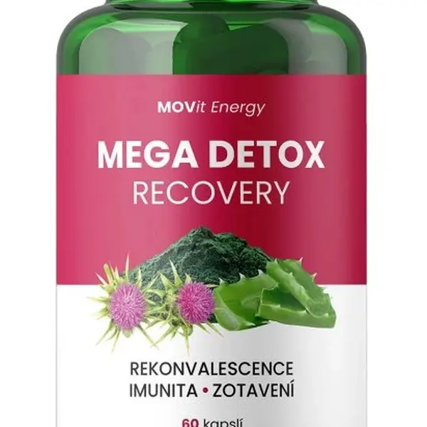 MOVit Energy Mega Detox Recovery 60 kapslí