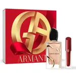 Giorgio Armani Sì Intense (2023) - EDP 100 ml + rtěnka Lip Maestro Satin 4 ml