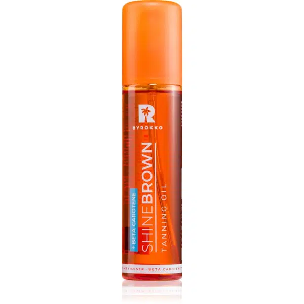 BYROKKO Shine Brown Beta Carotene olej na opalování 150 ml