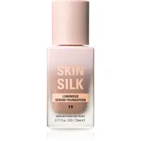 Makeup Revolution Skin Silk Serum Foundation lehký make-up s rozjasňujícím účinkem odstín F9 23 ml