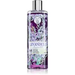 Bohemia Gifts & Cosmetics Flower Line Lavender mycí gel na tělo a vlasy 4 v 1 400 ml
