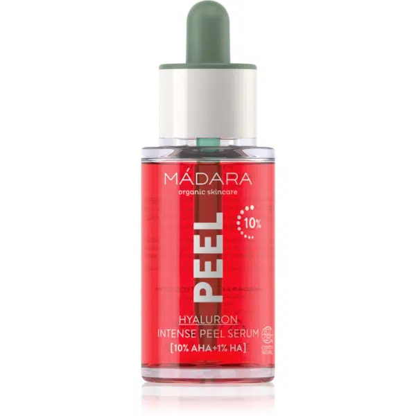 MÁDARA Peel hyaluronové sérum s peelingovým efektem 30 ml