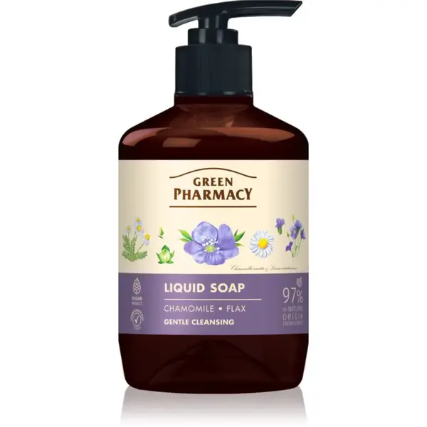 Green Pharmacy Chamomile Hand Soap tekuté mýdlo 460 ml