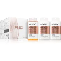 Revox B77 PLEX Hair Rebuilding System Professional Set sada pro barvené a poškozené vlasy pro profesionální použití 3x260 ml