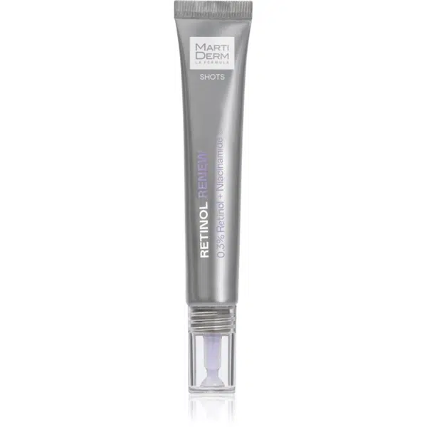MartiDerm Shots Retinol Renew intenzivní sérum proti vráskám a tmavým skvrnám 20 ml