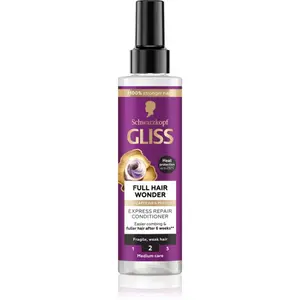 Schwarzkopf Gliss Full Hair Wonder regenerační bezoplachový kondicionér pro oslabené vlasy 200 ml