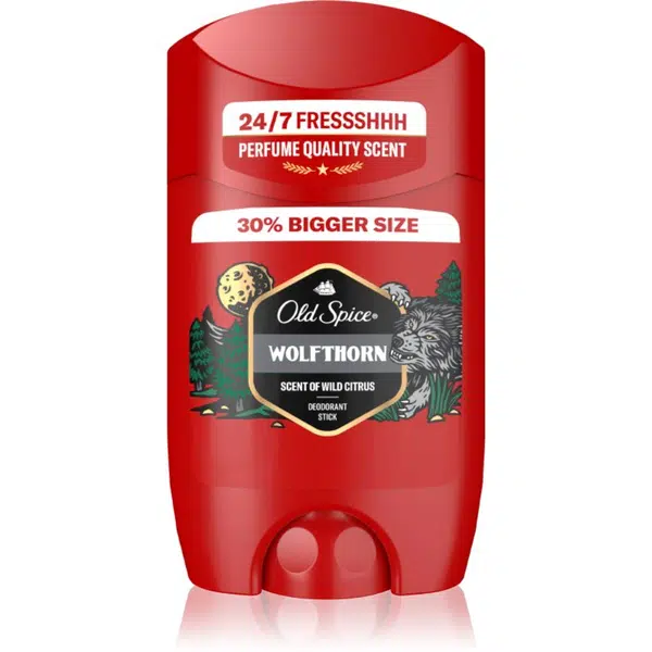Old Spice Wolfthorn tuhý deodorant pro muže 65 ml