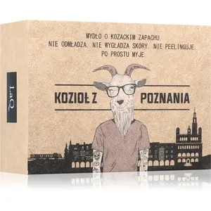 LaQ Goat From Poznaň luxusní tuhé mýdlo 85 g