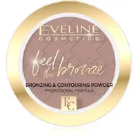 Eveline Cosmetics Feel The Bronze bronzující a konturovací pudr odstín 01 Milky Way 4 g