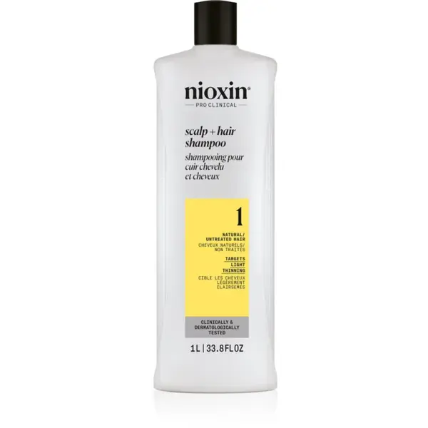 Nioxin System 1 šampon proti vypadávání vlasů 1000 ml