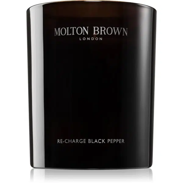 Molton Brown Re-charge Black Pepper Candle vonná svíčka koriandr a černý pepř 190 g
