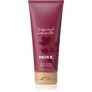 Mexx Inspired Warmth exfoliační sprchový gel s parfemací 200 ml