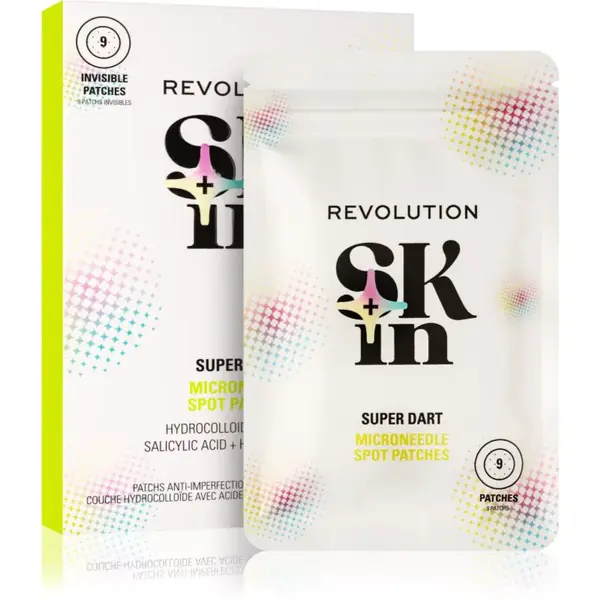 Revolution Skincare Skindividual Clearly Clarify Salicylic Acid Hydrocolloid Spot Patches náplasti na problematickou pleť 9 ks