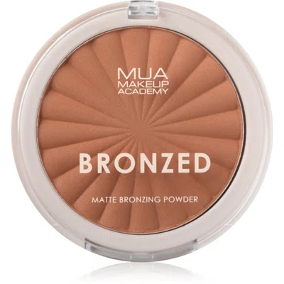 MUA Makeup Academy Bronzed bronzující pudr odstín 110 8.5 g