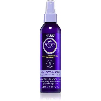 HASK Blonde Care 5-in-1 Leave-In Spray bezoplachový sprej pro blond vlasy 175 ml