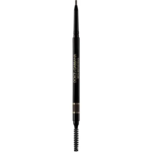 Dolce&Gabbana Classic Brow Restyler Pencil tužka na obočí s kartáčkem odstín 06 Naturally Black - Warm Black Brown 0.09 g