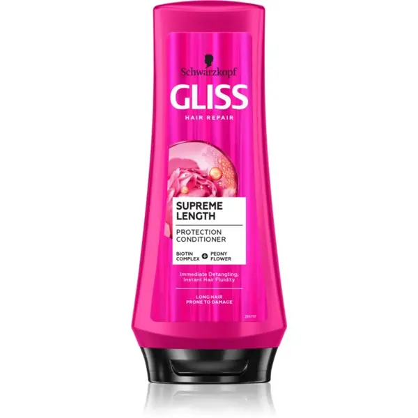 Schwarzkopf Gliss Supreme Length ochranný kondicionér pro dlouhé vlasy 200 ml