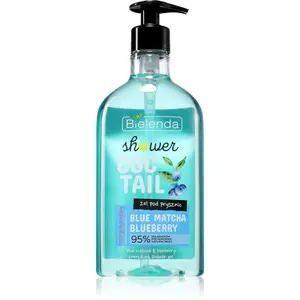 Bielenda Shower Coctail Blue Matcha + Blueberry energizující sprchový gel s antioxidačním účinkem 400 ml