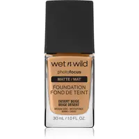 Wet n Wild PhotoFocus matující fluidní make-up odstín Desert Beige 30 ml