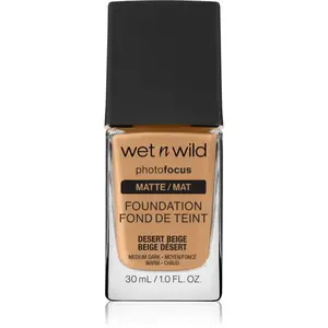 Wet n Wild PhotoFocus matující fluidní make-up odstín Desert Beige 30 ml