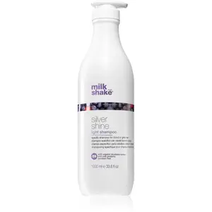 milk_shake® Silver Shine šampon pro šedivé a blond vlasy light 1000 ml