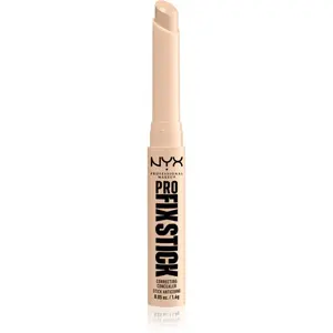 NYX Professional Makeup Pro Fix Stick korektor pro sjednocení barevného tónu pleti odstín 03 Alabaster 1,6 g