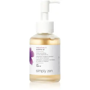 Simply Zen Restructure In vyhlazující olej pro suché a poškozené vlasy 100 ml