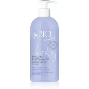 beBIO Hyaluro bioMoisture intenzivně hydratační tělový balzám pro velmi suchou pokožku 350 ml