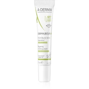 A-Derma Dermalibour+ vyživující balzám na rty s hydratačním účinkem 15 ml