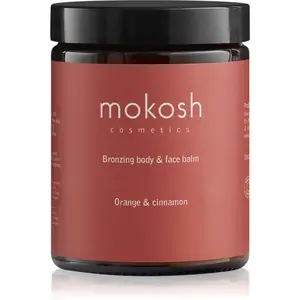 Mokosh Orange & Cinnamon samoopalovací balzám na tělo a obličej 180 ml