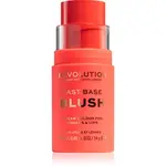Revolution Fast Base tónovací balzám na rty a tváře odstín Bloom 14 g