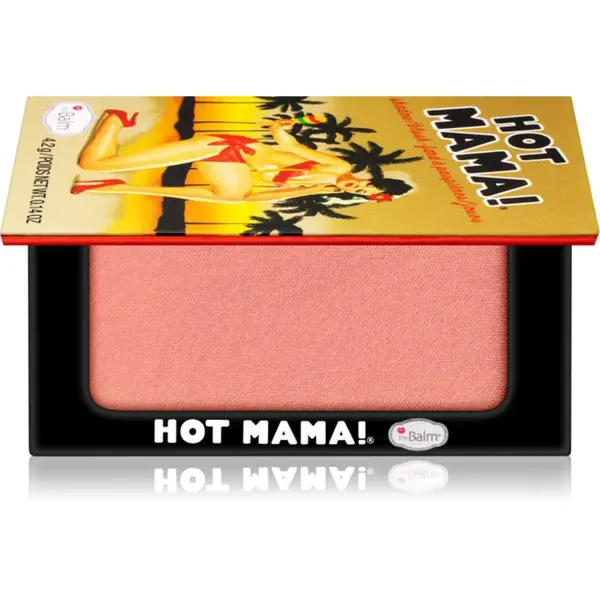 theBalm Mama® Hot tvářenka a oční stíny v jednom odstín Beautiful Peachy Pink 4.2 g