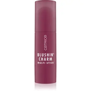 Catrice Blushin' Charm Multi Stick tvářenka s rozjasňovačem v tyčince odstín 030 Ruby Darling 5.5 g