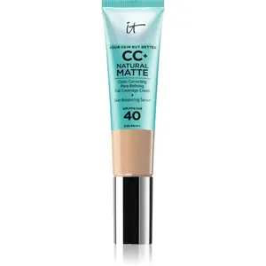 IT Cosmetics Your Skin But Better CC+ Natural Matte CC krém pro matný vzhled SPF 40 Light 32 ml