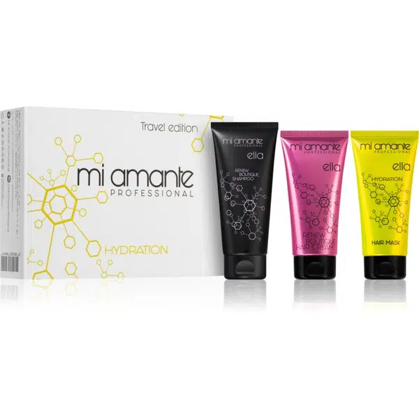 Mi Amante Professional Ella Hydration Travel Set sada pro hydrataci a lesk