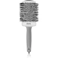 Olivia Garden Expert Shine Wavy Bristles White&Grey kartáč na vlasy průměr 65 mm 1 ks